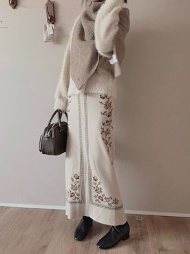 「ストレッチブーツ」｜VIVIAN COLLECTIONさん（レディース・160cm）の冬コーディネート