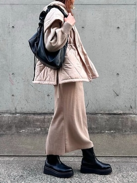 「vivian 」｜VIVIAN COLLECTIONさん（レディース・160cm）の冬コーディネート