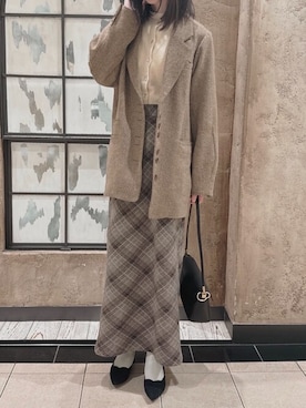 「vivian 」｜VIVIAN COLLECTIONさん（レディース・160cm）の冬コーディネート