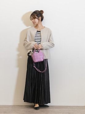 「La TOTALITE（ラトータリテ）のアイテム」を使った、yukimiさん（レディース・160cm）の春コーディネート