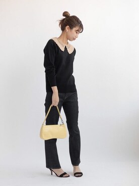 「La TOTALITE（ラトータリテ）のアイテム」を使った、yukimiさん（レディース・160cm）の春コーディネート