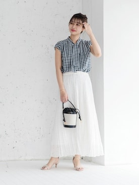 yukimiさん(レディース・160cm)の夏コーディネート