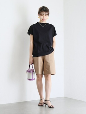 「La TOTALITE（ラトータリテ）のアイテム」を使った、yukimiさん（レディース・160cm）の夏コーディネート