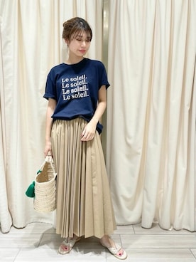 yukimiさん（レディース・160cm）の夏コーディネート