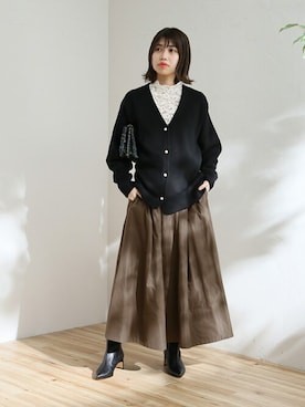 「CORSO ROMA9」｜yukimiさん（レディース・160cm）の冬コーディネート