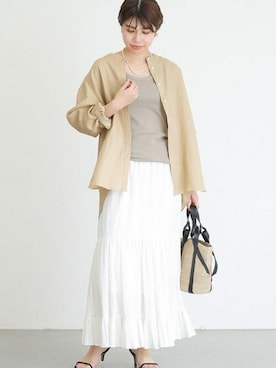 yukimiさん（レディース・160cm）の春コーディネート