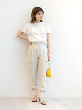 「La TOTALITE（ラトータリテ）のアイテム」を使った、yukimiさん（レディース・160cm）の春コーディネート