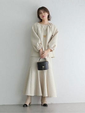 「La TOTALITE（ラトータリテ）のアイテム」を使った、yukimiさん（レディース・160cm）の冬コーディネート