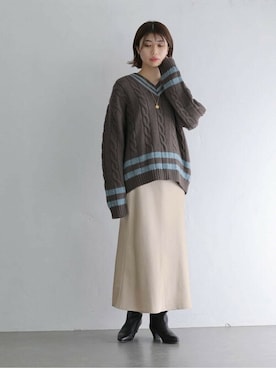 yukimiさん（レディース・160cm）の冬コーディネート