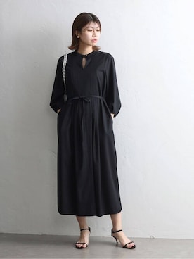 「La TOTALITE（ラトータリテ）のアイテム（ワンピース）」を使った、yukimiさん（レディース・160cm）の春コーディネート