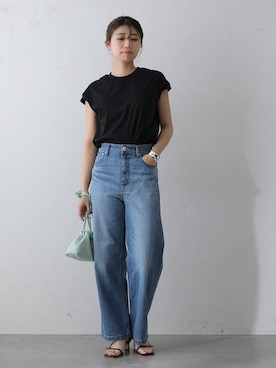 「La TOTALITE（ラトータリテ）のアイテム」を使った、yukimiさん（レディース・160cm）の春コーディネート