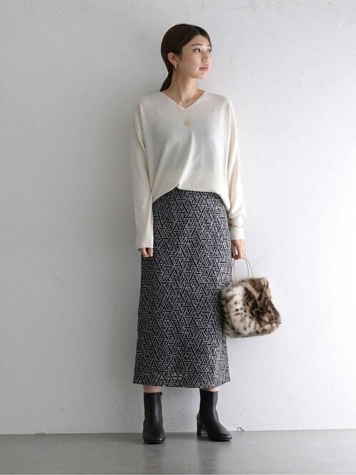 レースタイトスカート（スカート）｜La TOTALITE（ラトータリテ）の