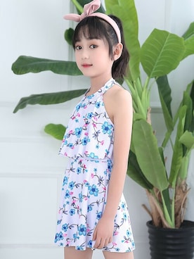 KidsTeddyさん（キッズ・100cm）の夏コーディネート