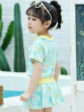「アイテム（水着）」を使った、KidsTeddyさん（レディース・100cm）の夏コーディネート