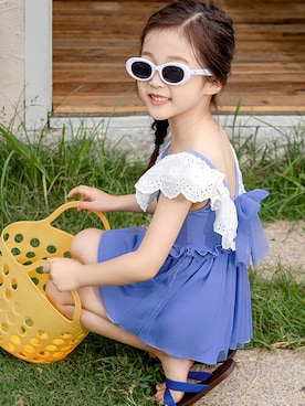 「アイテム（水着）」を使った、KidsTeddyさん（キッズ・100cm）の夏コーディネート