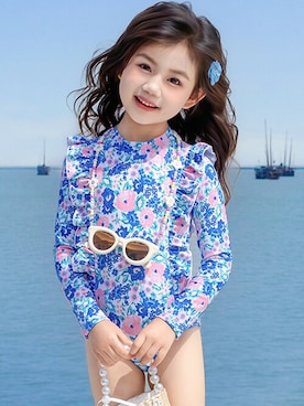 「アイテム（水着）」を使った、KidsTeddyさん（キッズ・100cm）の夏コーディネート