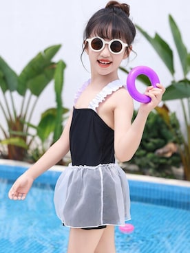 「アイテム（水着）」を使った、KidsTeddyさん（キッズ・100cm）の夏コーディネート