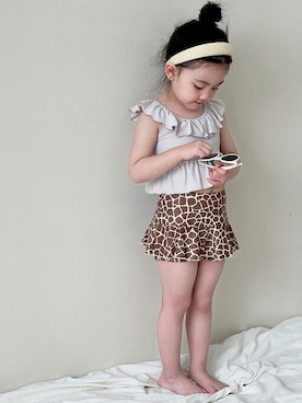 「アイテム（水着/着物・浴衣）」を使った、KidsTeddyさん（キッズ・100cm）の夏コーディネート