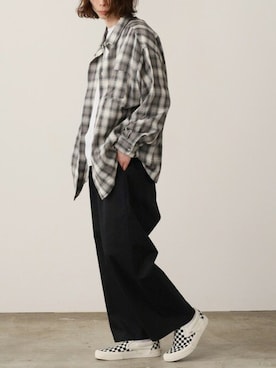 「CROSS & STITCH（クロスステッチ）のアイテム」を使った、rooptokyokkさん（メンズ・173cm）の夏コーディネート