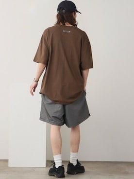 「NEW ERA（ニューエラ）のアイテム」を使った、rooptokyokkさん（メンズ・173cm）の夏コーディネート