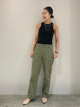 「アイテム（その他シューズ）」を使った、Natsumiさん（メンズ・167cm）の夏コーディネート