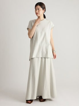 「VERMEIL par iena（ヴェルメイユパーイエナ）のアイテム」を使った、hikariさん（レディース・166cm）の夏コーディネート