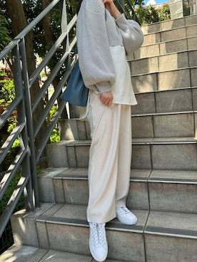 「ASH（アッシュ）のアイテム」を使った、ashognさん（レディース・157cm）の春コーディネート