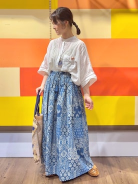 「大人可愛い、夏」｜チチカカさん（レディース・151cm）の夏コーディネート