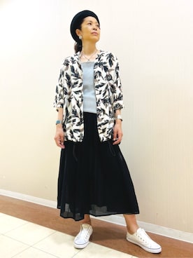 「エスニック」｜チチカカさん（レディース・163cm）の夏コーディネート