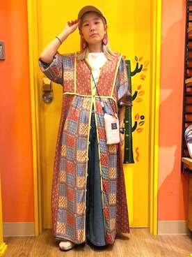 「チチカカ」｜チチカカさん（レディース・151cm）の夏コーディネート