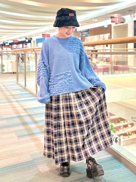 「チチカカ（チチカカ）のアイテム」を使った、チチカカさん（レディース・157cm）の秋コーディネート