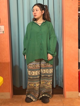 「チチカカ」｜チチカカさん（レディース・146cm）の夏コーディネート