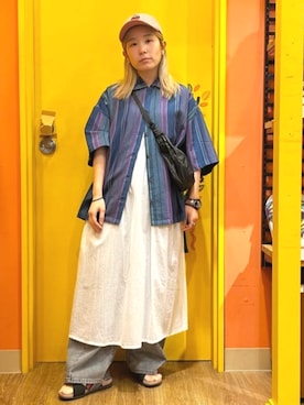 「チチカカ」｜チチカカさん（レディース・151cm）の夏コーディネート