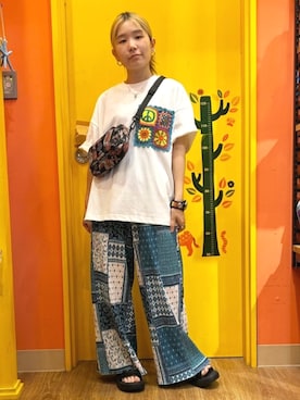 「チチカカ」｜チチカカさん（レディース・151cm）の夏コーディネート