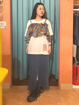「エスニック」｜チチカカさん（レディース・146cm）の夏コーディネート