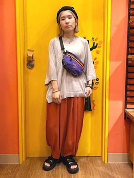 「チチカカ」｜チチカカさん（レディース・151cm）の夏コーディネート