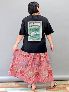 「エスニック」｜チチカカさん（レディース・153cm）の夏コーディネート