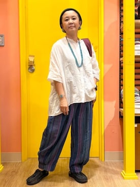 「チチカカ」｜チチカカさん（レディース・146cm）の夏コーディネート