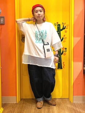 「チチカカ」｜チチカカさん（レディース・151cm）の夏コーディネート