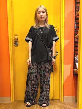 「チチカカ」｜チチカカさん（レディース・151cm）の夏コーディネート
