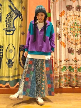 チチカカさん（レディース・156cm）の冬コーディネート