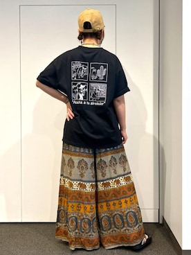 「エスニック」｜チチカカさん（レディース・160cm）の夏コーディネート