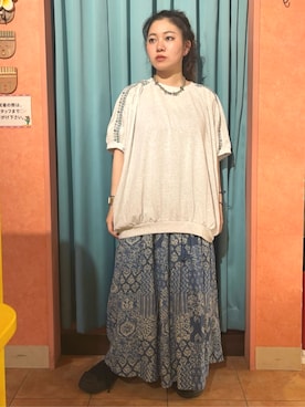 「エスニック」｜チチカカさん（レディース・146cm）の夏コーディネート
