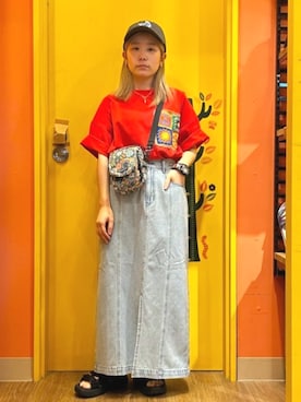 「チチカカ」｜チチカカさん（レディース・151cm）の夏コーディネート