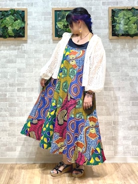 「大人可愛い、夏」｜チチカカさん（レディース・157cm）の夏コーディネート