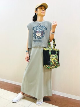 「エスニック」｜チチカカさん（レディース・163cm）の夏コーディネート