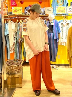 「チチカカ」｜チチカカさん（レディース・160cm）の夏コーディネート