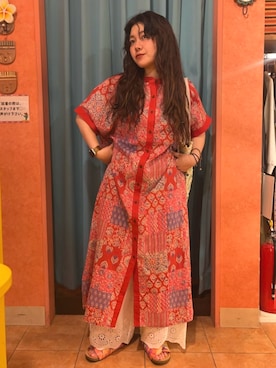 「チチカカ」｜チチカカさん（レディース・146cm）の夏コーディネート