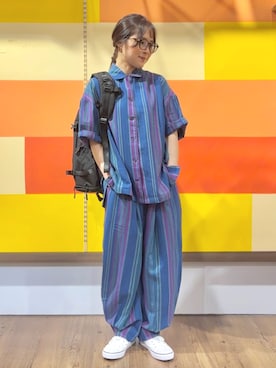 「エスニック」｜チチカカさん（レディース・151cm）の夏コーディネート