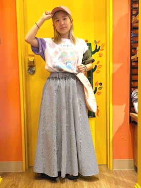 「チチカカ」｜チチカカさん（レディース・151cm）の夏コーディネート